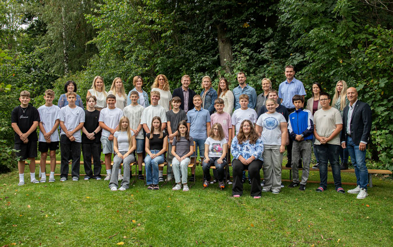 Klassenfoto der 3S